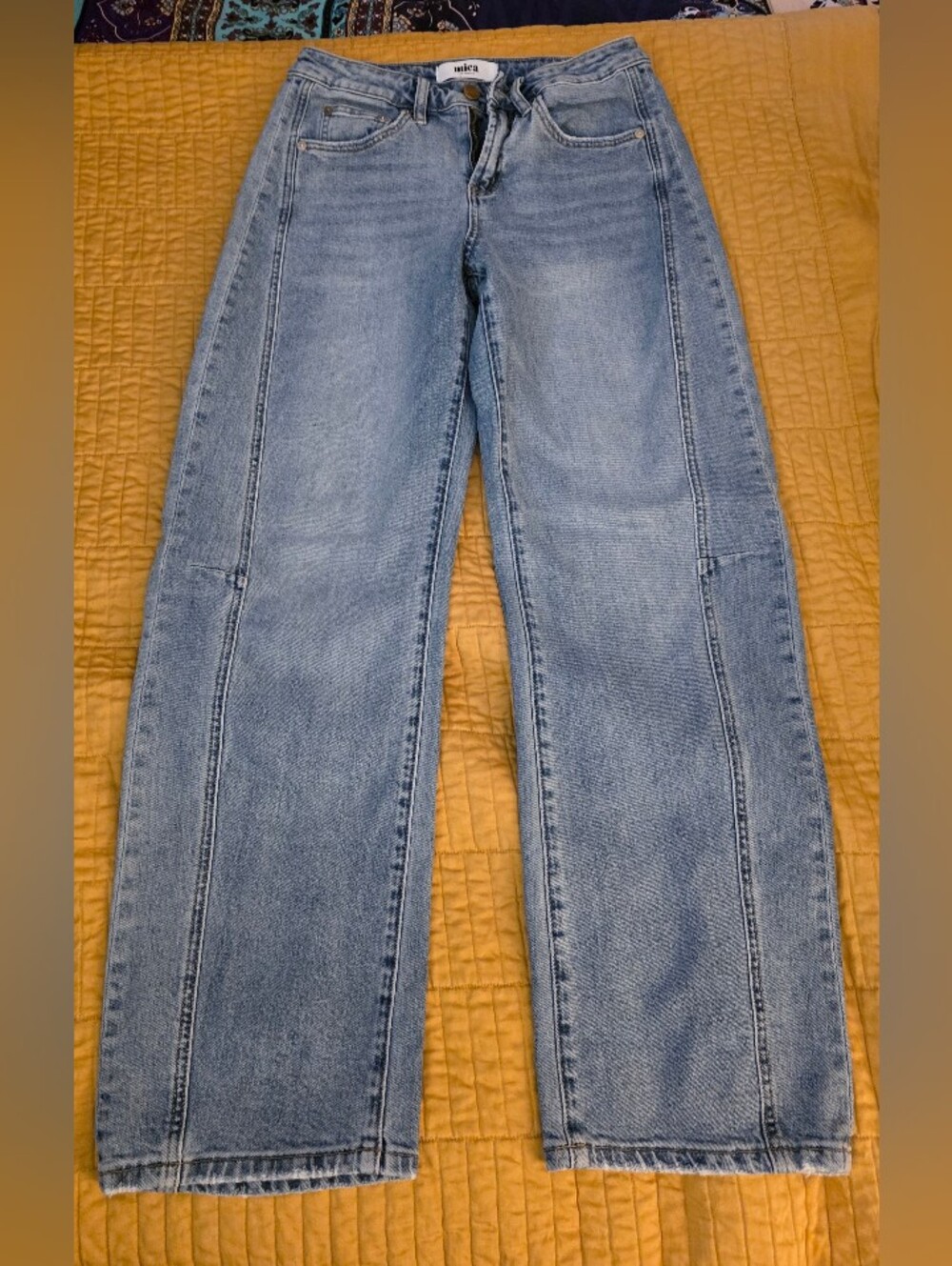 Mica Women’s Light Blue Wide-Leg Jeans Size 25